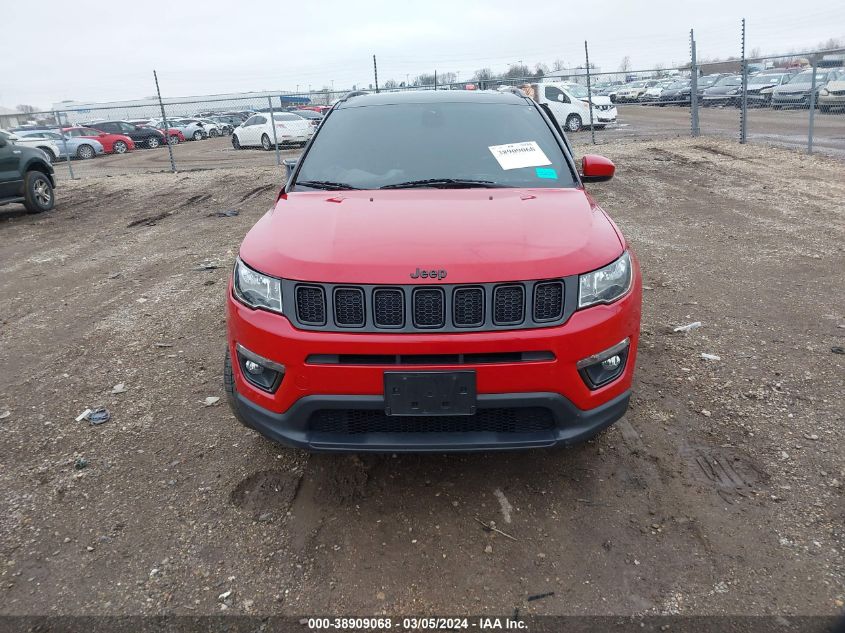 2018 Jeep Compass Altitude 4X4 VIN: 3C4NJDBB6JT372388 Lot: 38909068