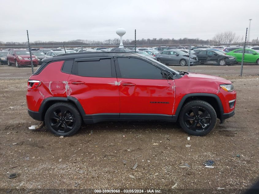 2018 Jeep Compass Altitude 4X4 VIN: 3C4NJDBB6JT372388 Lot: 38909068