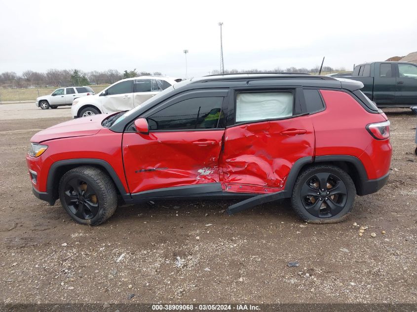 2018 Jeep Compass Altitude 4X4 VIN: 3C4NJDBB6JT372388 Lot: 38909068