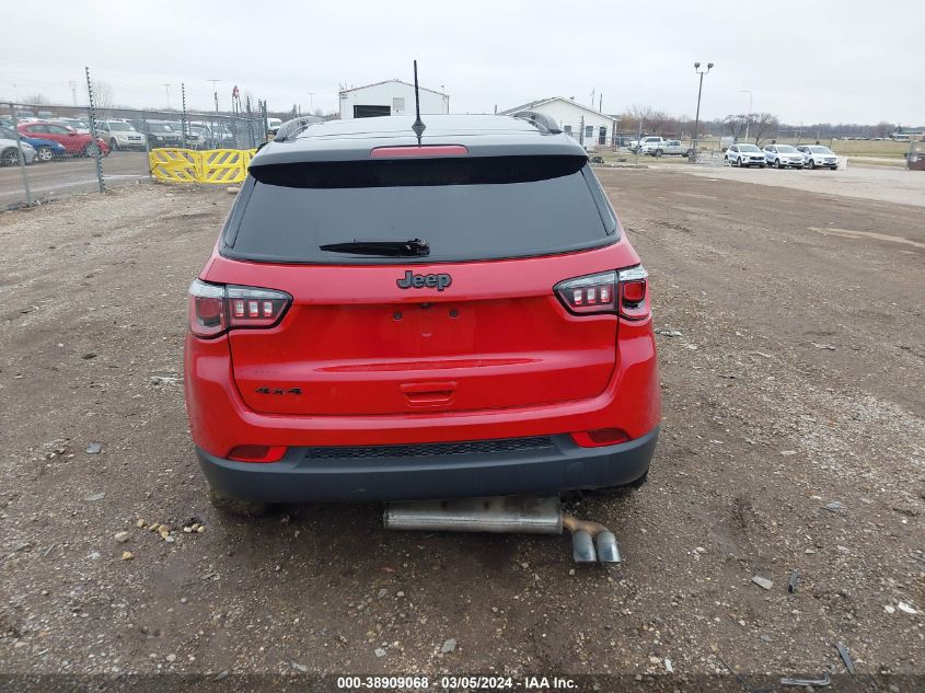 2018 Jeep Compass Altitude 4X4 VIN: 3C4NJDBB6JT372388 Lot: 38909068