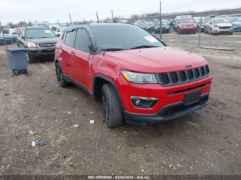 2018 Jeep Compass Altitude 4X4 VIN: 3C4NJDBB6JT372388 Lot: 38909068