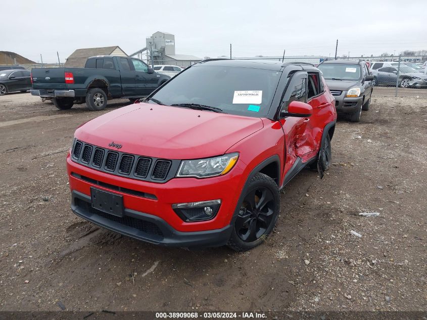 2018 Jeep Compass Altitude 4X4 VIN: 3C4NJDBB6JT372388 Lot: 38909068