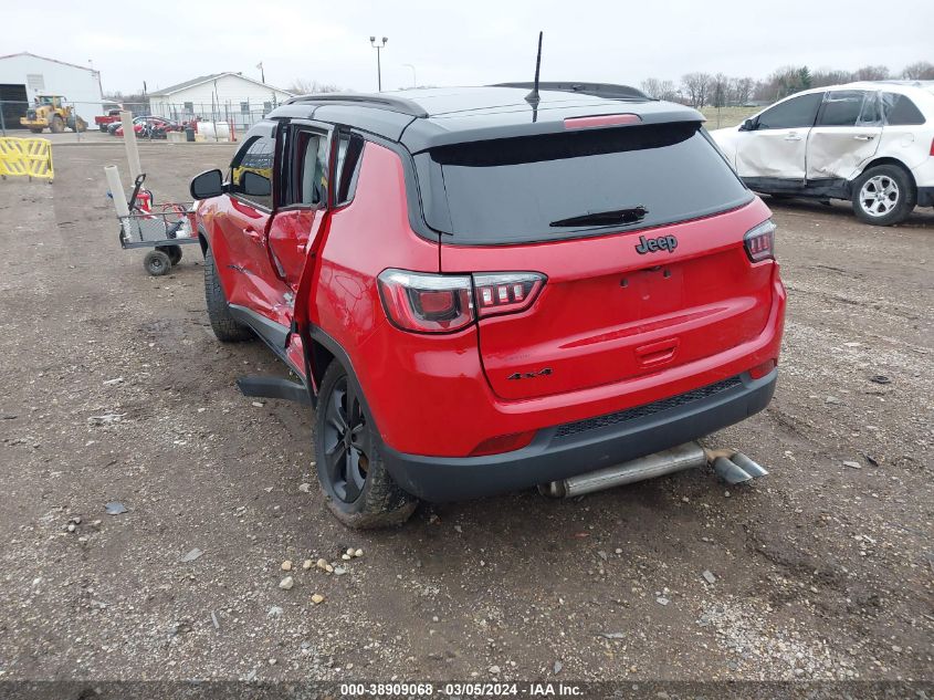 2018 Jeep Compass Altitude 4X4 VIN: 3C4NJDBB6JT372388 Lot: 38909068