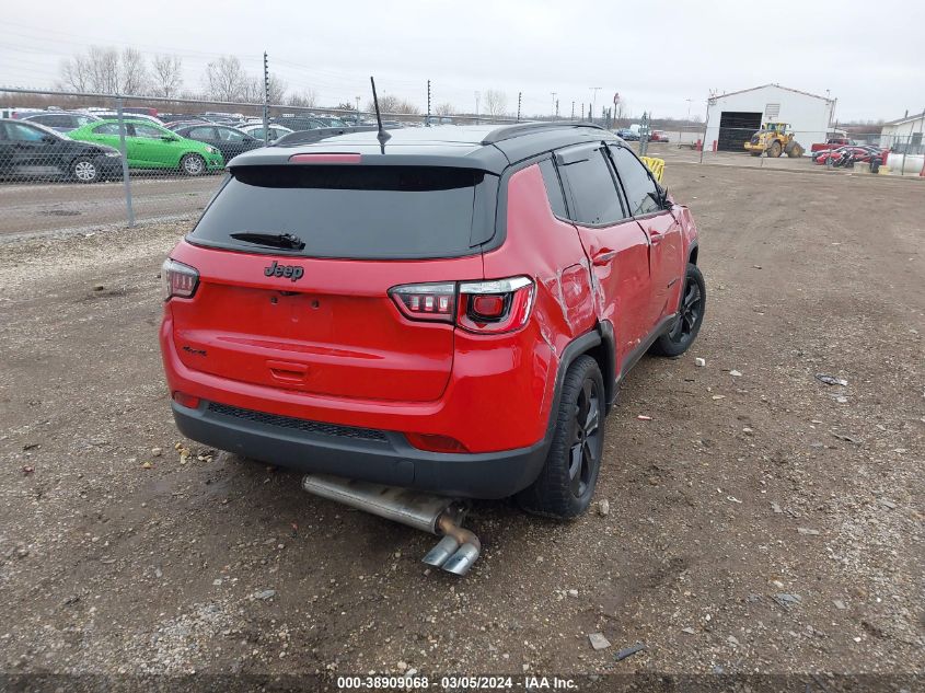 2018 Jeep Compass Altitude 4X4 VIN: 3C4NJDBB6JT372388 Lot: 38909068