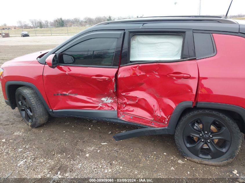 2018 Jeep Compass Altitude 4X4 VIN: 3C4NJDBB6JT372388 Lot: 38909068