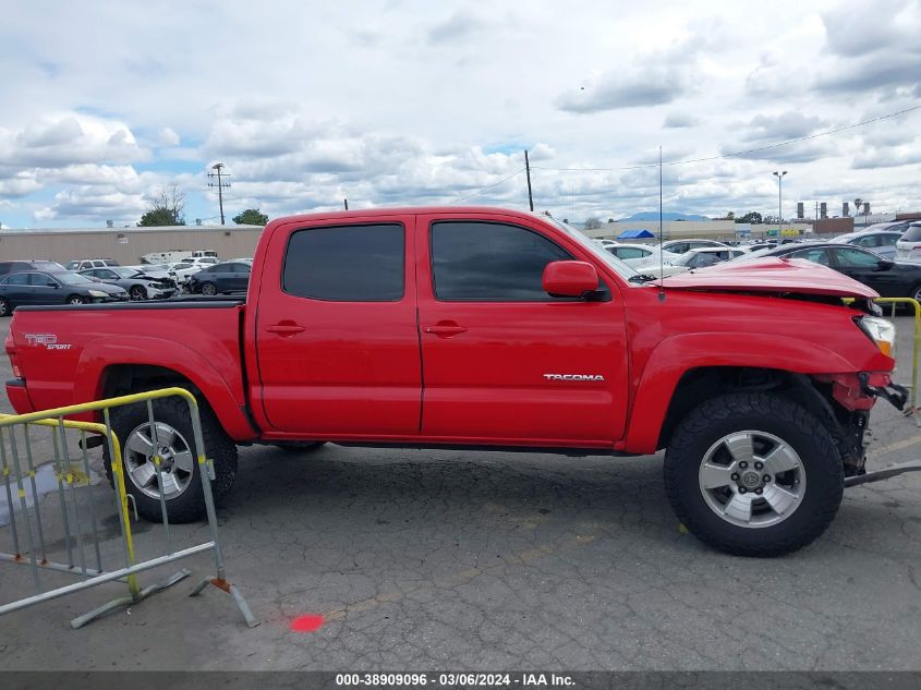 2007 Toyota Tacoma Prerunner V6 VIN: 5TEJU62N57Z450824 Lot: 38909096