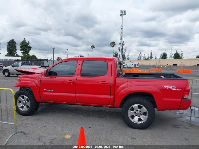 2007 Toyota Tacoma Prerunner V6 VIN: 5TEJU62N57Z450824 Lot: 38909096