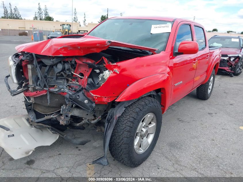 2007 Toyota Tacoma Prerunner V6 VIN: 5TEJU62N57Z450824 Lot: 38909096