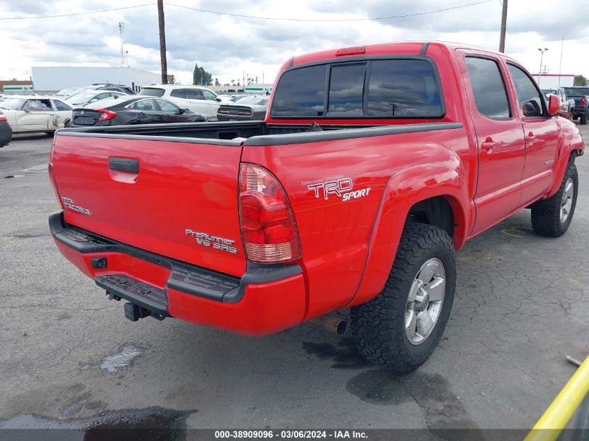 2007 Toyota Tacoma Prerunner V6 VIN: 5TEJU62N57Z450824 Lot: 38909096