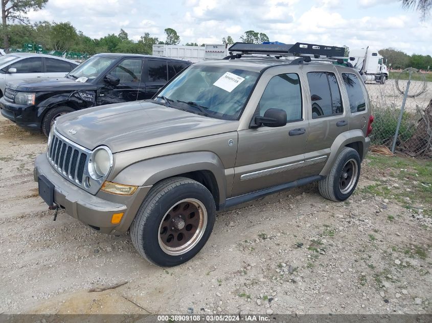 2006 Jeep Liberty Limited Edition VIN: 1J4GL58K46W162237 Lot: 38909108