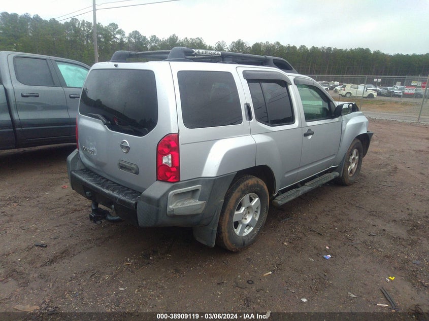 2007 Nissan Xterra S VIN: 5N1AN08U87C503955 Lot: 38909119