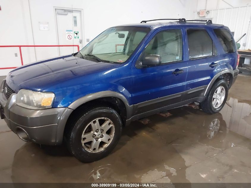 2005 Ford Escape Xlt VIN: 1FMYU03125KB15542 Lot: 38909199