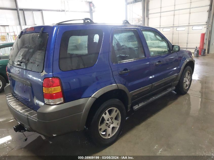 2005 Ford Escape Xlt VIN: 1FMYU03125KB15542 Lot: 38909199