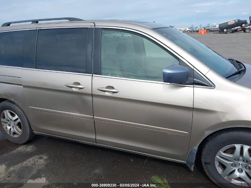 2005 Honda Odyssey Ex-L VIN: 5FNRL38725B065765 Lot: 38909230