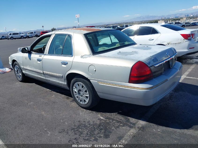 2MEFM74VX7X609684 2007 Mercury Grand Marquis Gs