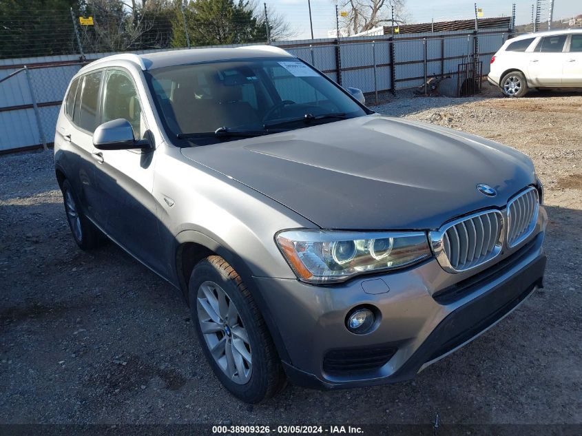 2015 BMW X3 XDRIVE28I - 5UXWX9C52F0D54405