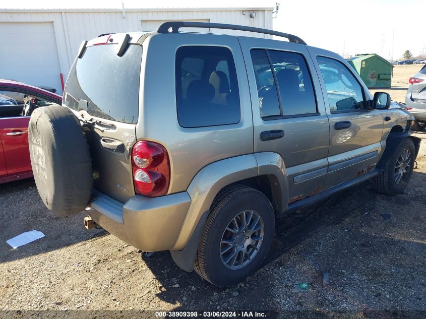 2005 Jeep Liberty Renegade VIN: 1J4GL38K55W670980 Lot: 38909398