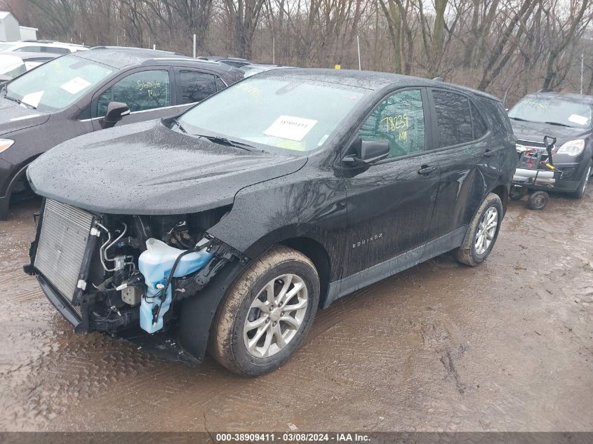 2020 Chevrolet Equinox Fwd Ls VIN: 2GNAXHEV9L6190838 Lot: 38909411