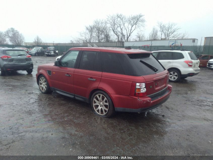 2007 Land Rover Range Rover Sport Hse VIN: SALSK25447A101467 Lot: 39065696