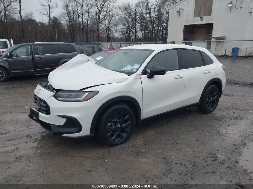 VIN 3CZRZ2H54RM750465 2024 HONDA HR-V AWD SPORT/AWD SPORT W/O BSI
