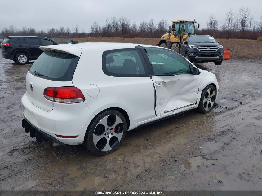 2013 Volkswagen Gti 2-Door VIN: WVWFD7AJ2DW029419 Lot: 38909561