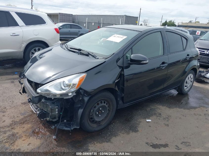 2016 Toyota Prius C Two VIN: JTDKDTB38G1135429 Lot: 38909735