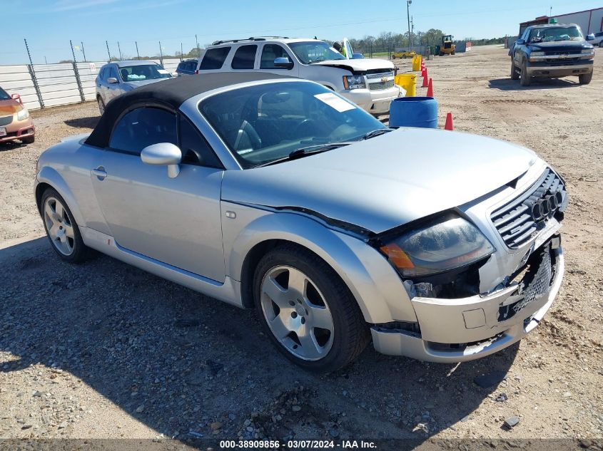 2002 Audi Tt 1.8L VIN: TRUUT28N321034439 Lot: 38909856