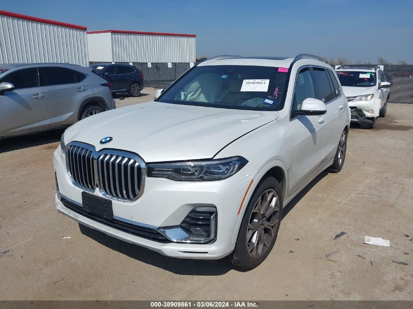 2022 BMW X7 xDrive40I VIN: 5UXCW2C08N9K10964 Lot: 38909861