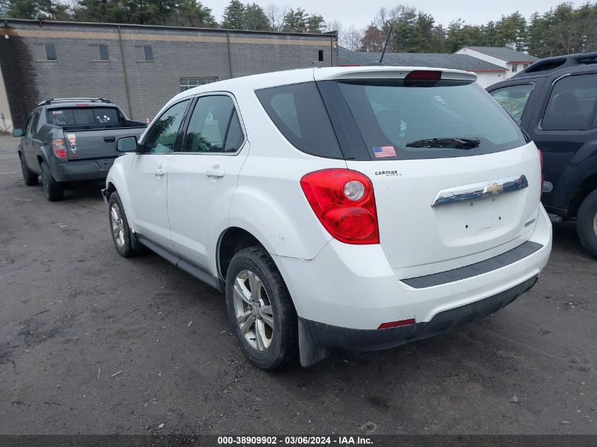 2015 Chevrolet Equinox Ls VIN: 1GNALAEK6FZ107139 Lot: 38909902