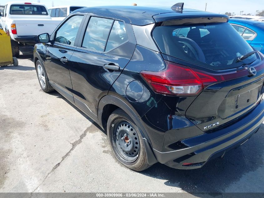 2022 Nissan Kicks S Xtronic Cvt VIN: 3N1CP5BVXNL518600 Lot: 38909906