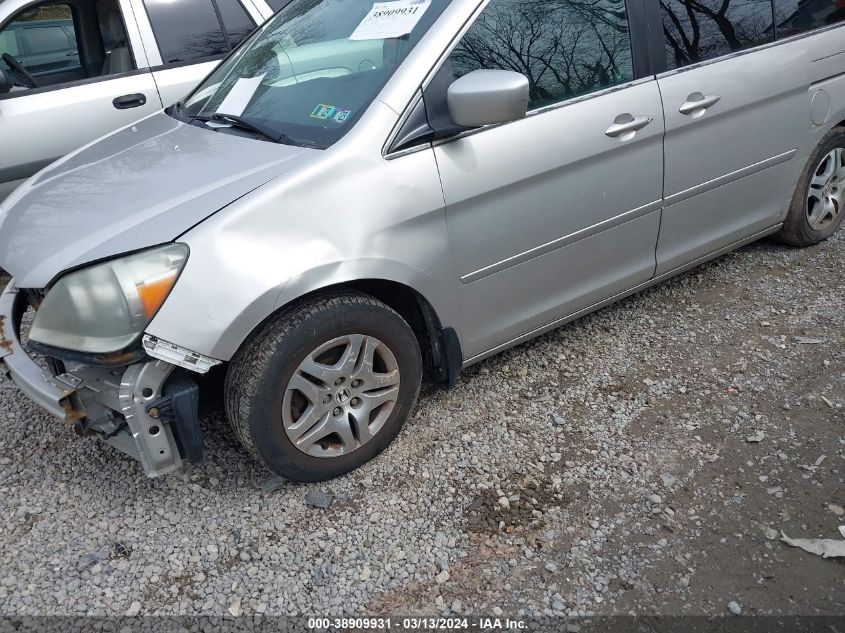 2006 Honda Odyssey Ex-L VIN: 5FNRL38706B450579 Lot: 38909931