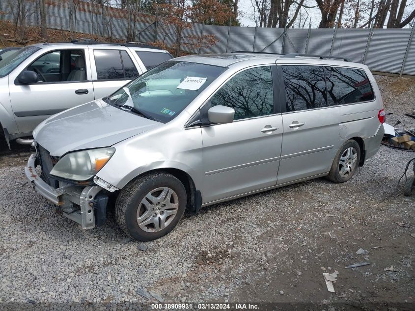 2006 Honda Odyssey Ex-L VIN: 5FNRL38706B450579 Lot: 38909931