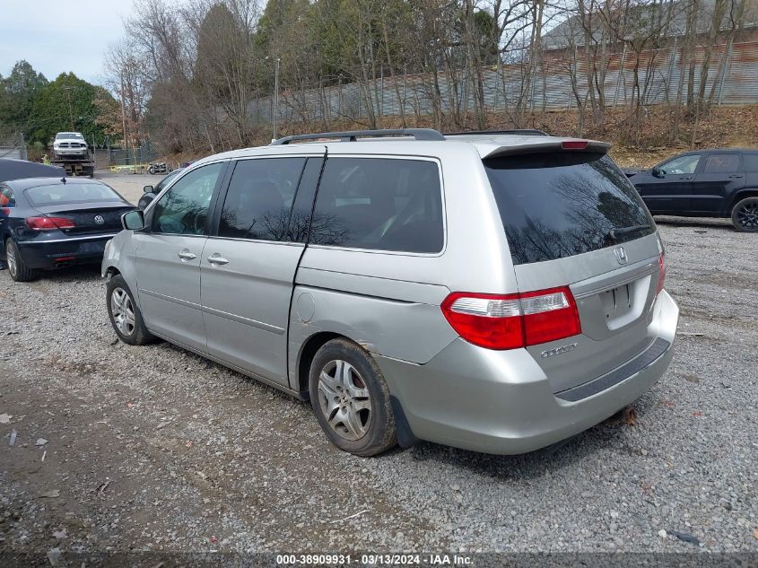 2006 Honda Odyssey Ex-L VIN: 5FNRL38706B450579 Lot: 38909931