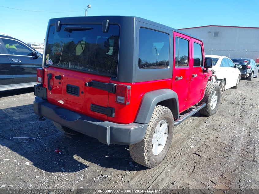 2016 JEEP WRANGLER UNLIMITED SPORT - 1C4BJWDG7GL200477