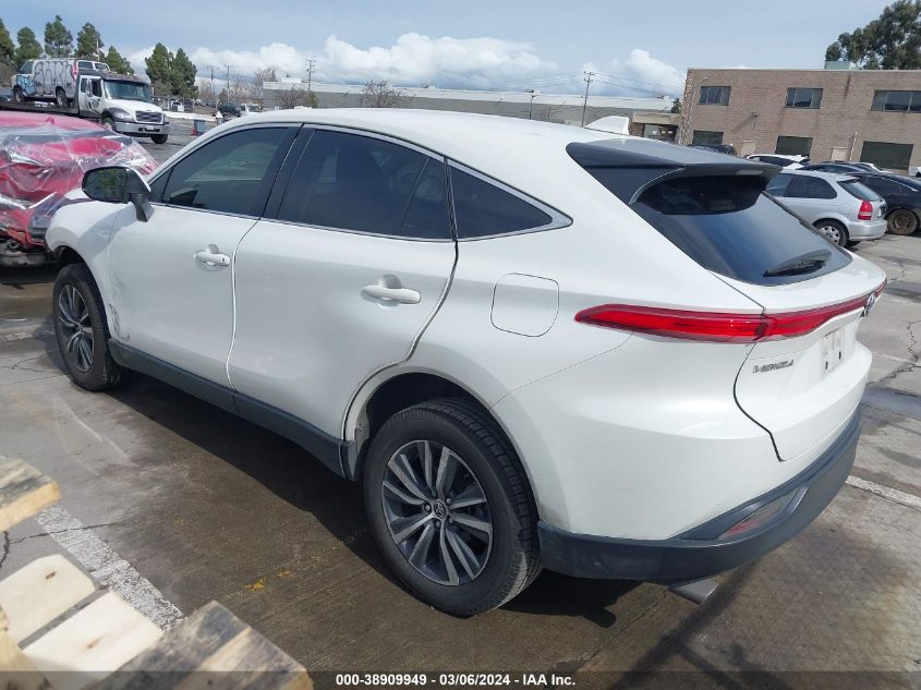 2021 Toyota Venza Le VIN: JTEAAAAH1MJ059906 Lot: 38909949