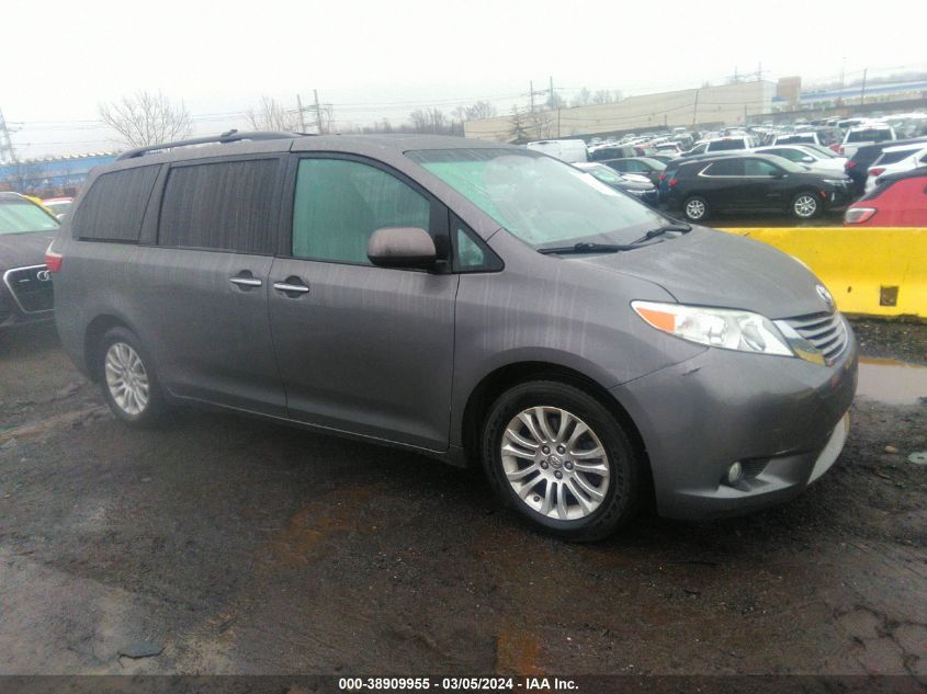 2015 Toyota Sienna Xle Premium 8 Passenger VIN: 5TDYK3DCXFS554610 Lot: 38909955