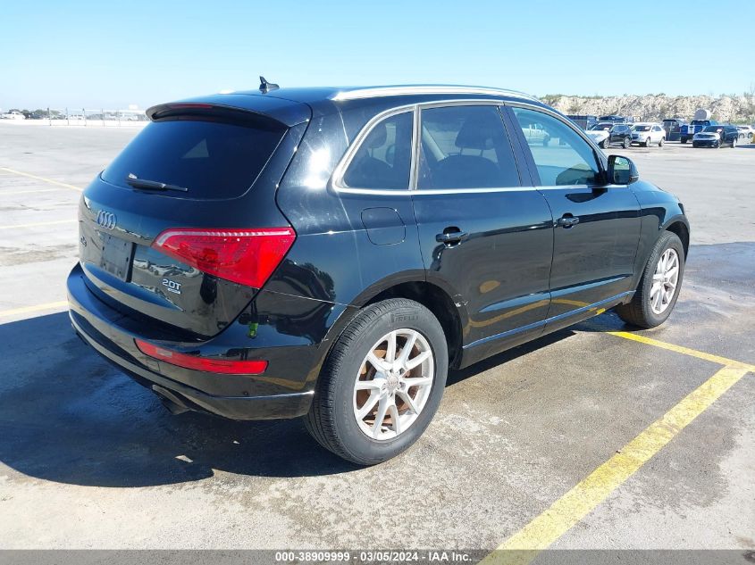 2012 Audi Q5 2.0T Premium VIN: WA1LFAFP3CA075113 Lot: 38909999