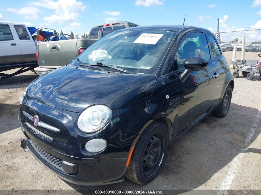2015 Fiat 500 Pop VIN: 3C3CFFAR2FT753556 Lot: 38910039