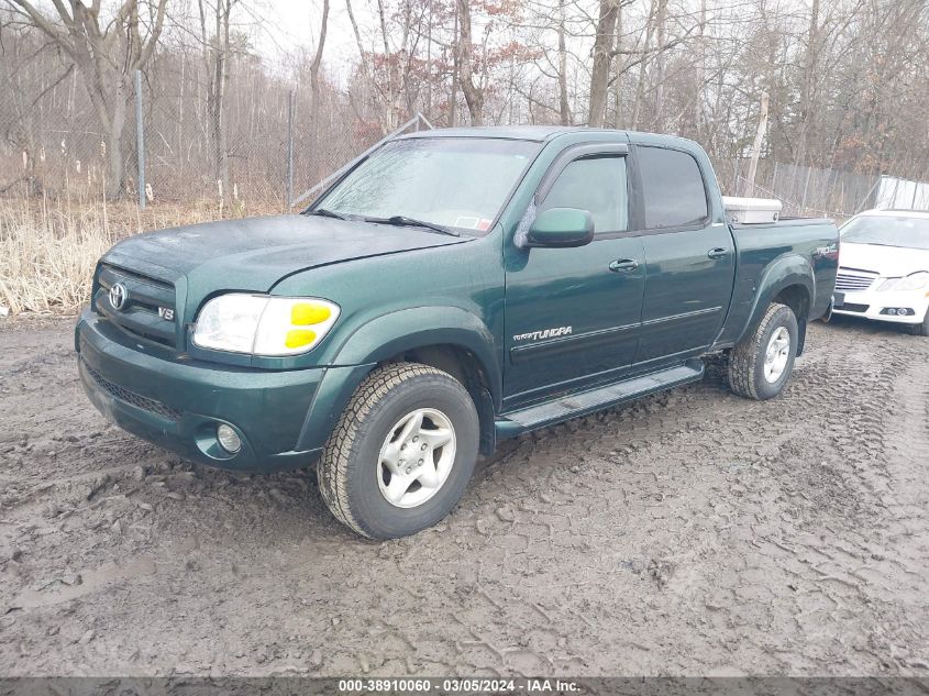 2004 Toyota Tundra Limited V8 VIN: 5TBDT48104S444603 Lot: 38910060