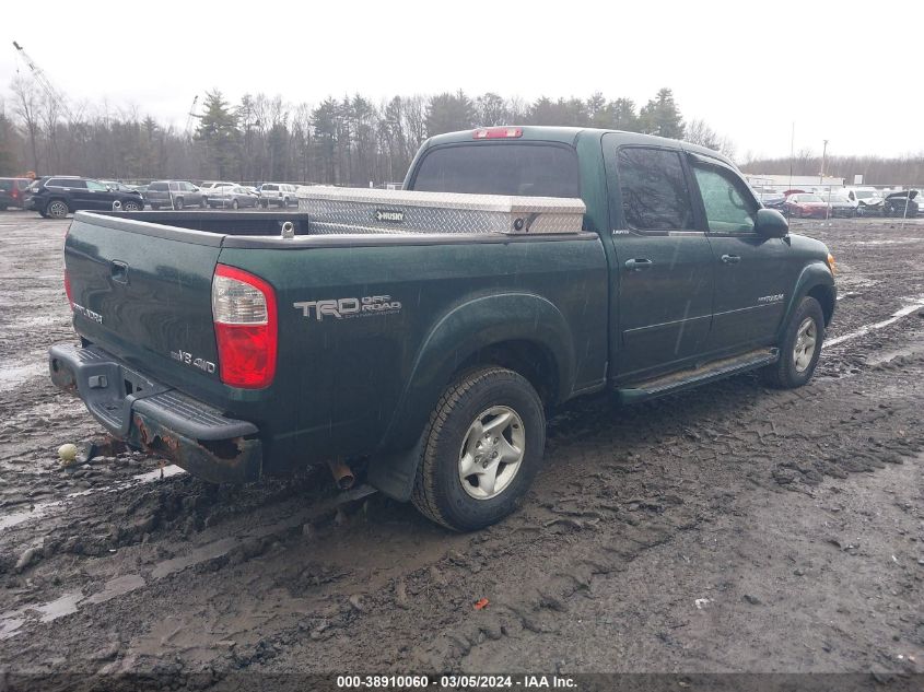 2004 Toyota Tundra Limited V8 VIN: 5TBDT48104S444603 Lot: 38910060