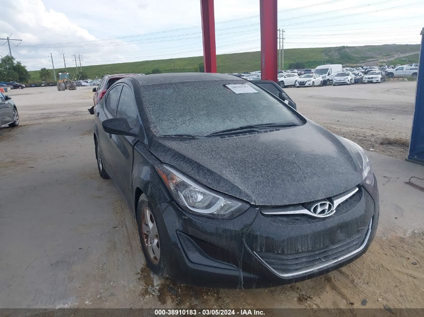 2015 Hyundai Elantra Se VIN: 5NPDH4AE1FH635963 Lot: 38910183