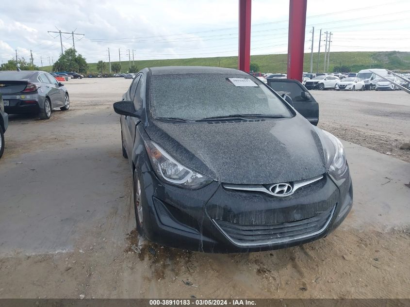 2015 Hyundai Elantra Se VIN: 5NPDH4AE1FH635963 Lot: 38910183