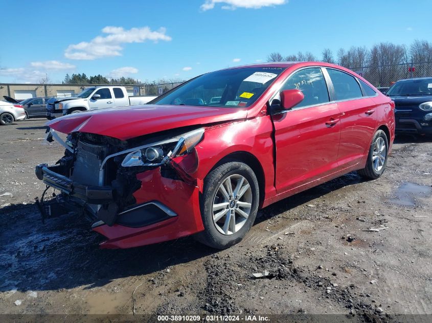 2017 Hyundai Sonata VIN: 5NPE24AF5HH516539 Lot: 38910209