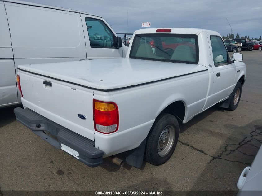 1999 Ford Ranger Xl/Xlt VIN: 1FTYR10C8XUA98576 Lot: 38910348