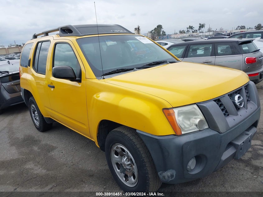2007 Nissan Xterra X VIN: 5N1AN08U87C540438 Lot: 38910451