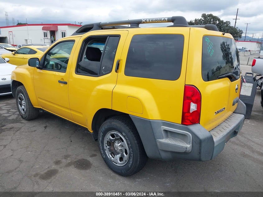 2007 Nissan Xterra X VIN: 5N1AN08U87C540438 Lot: 38910451