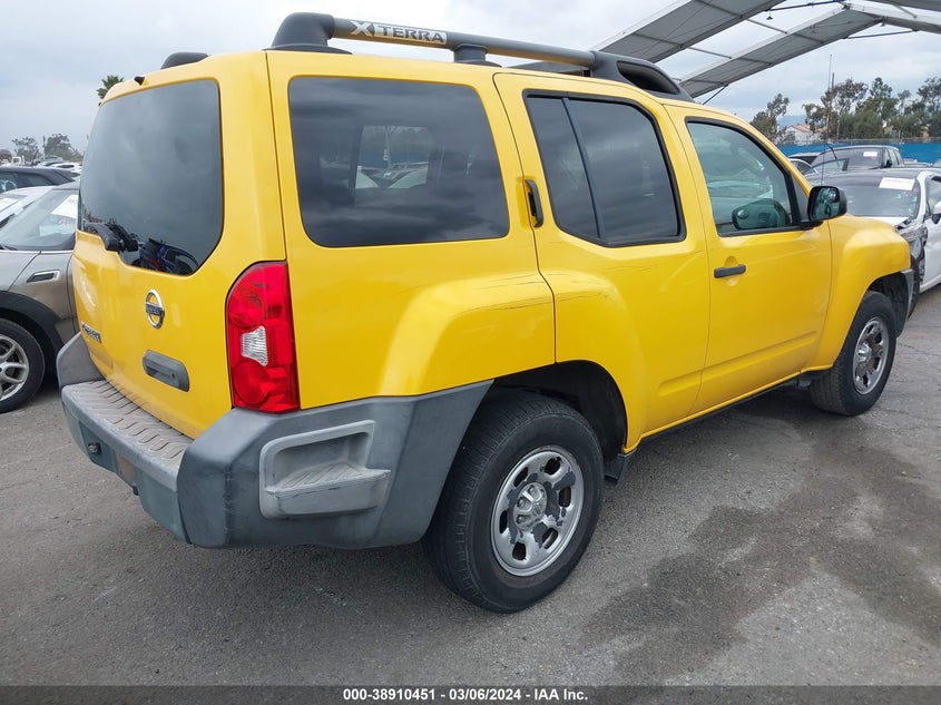 2007 Nissan Xterra X VIN: 5N1AN08U87C540438 Lot: 38910451