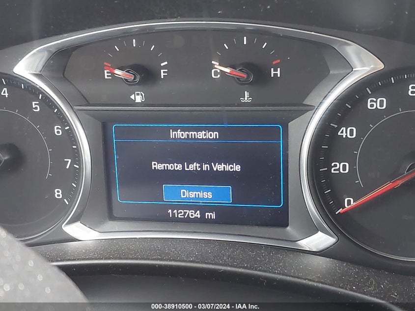 2020 CHEVROLET EQUINOX AWD LT 1.5L TURBO - 2GNAXUEVXL6164175