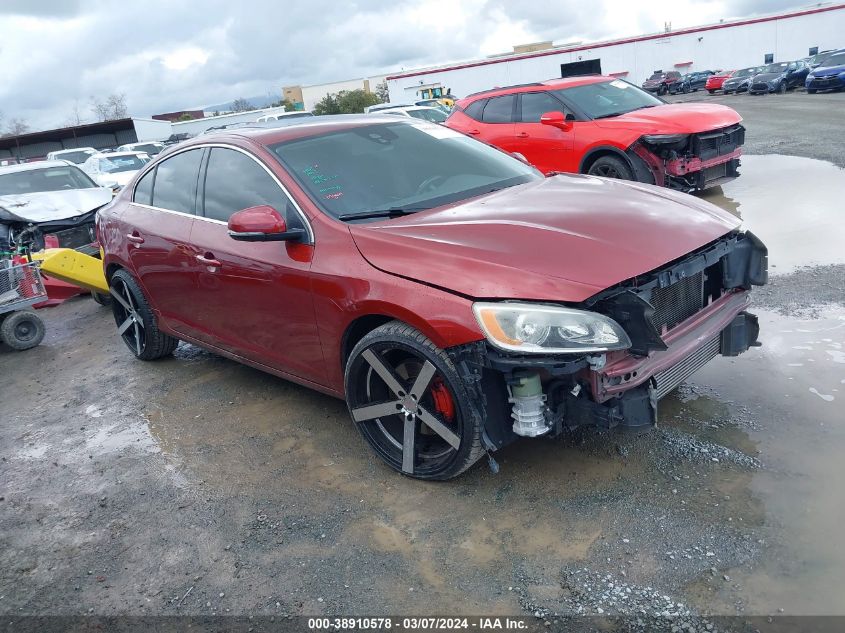 2014 Volvo S60 T5/T5 Platinum/T5 Premier/T5 Premier Plus VIN: YV1612FS9E2285413 Lot: 38910578