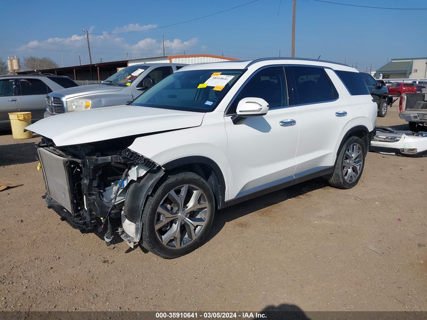 VIN KM8R34HE5MU329969 2021 HYUNDAI PALISADE SEL